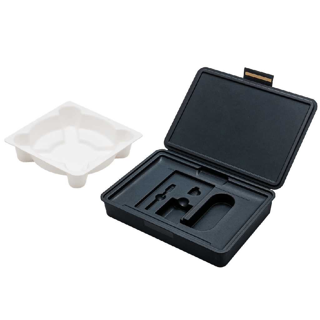 Wet-pressed molded pulp